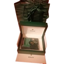 Coffret Écrin montre Rolex 18/12,58 + sac et carte livret  neuf et Authentique 