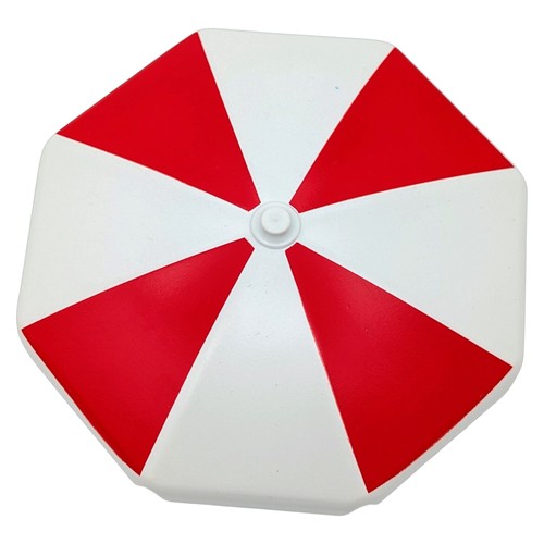 Playmobil parasol rouge - , blanc