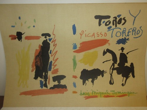 Toros toreros picasso - toros, y
