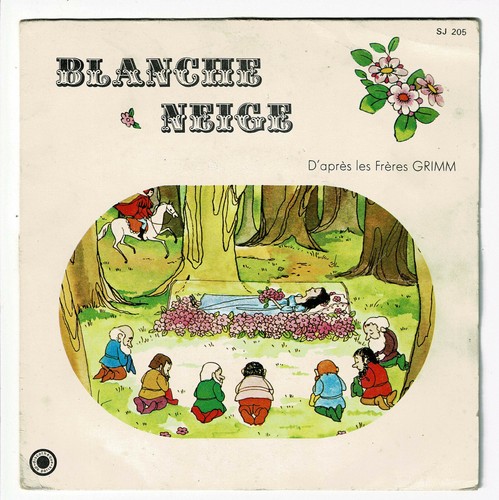 Blanche neige vinyle 45t sp - 7",