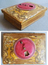 Boite à jeu divinatoire 18e siècle 18th century box game box