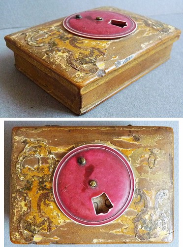 Boite jeu divinatoire 18e - boite,