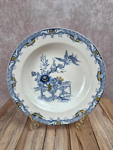 Assiette creuse terre fer - assiette,