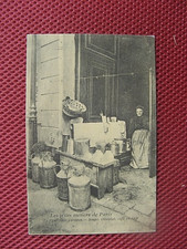 ++"1326"  REEDITION  CPA  VIEUX METIERS DE PARIS    SOUPE CHOCOLAT ETC...