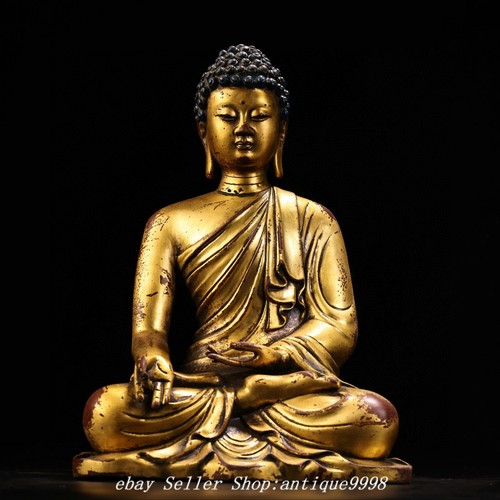 Old tibet bronze gold - 10.6''old,