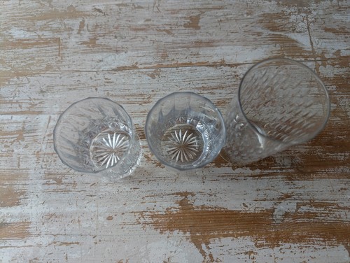 Lot verres anciens - lot,