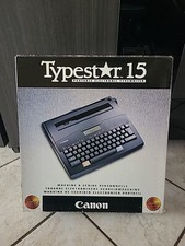 CANON TYPESTAR 15 - Testée OK -  Machine à écrire PORTABLE Électronique En BOITE