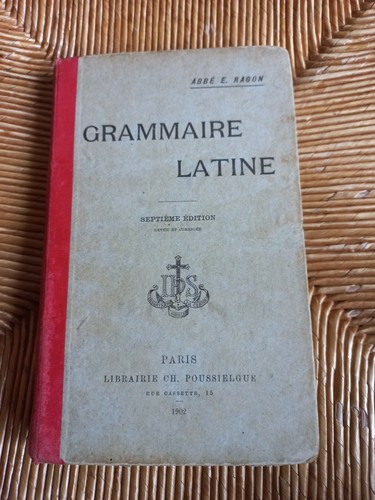 Abbé ragon grammaire - abbé,
