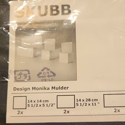 Ikea skubb pack white - skubb,