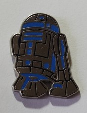 PINS PIN DISNEY STAR WARS R2D2 CINEMA FICTION PINS EN ZAMAC ARGENTE