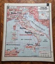 Italie Vidal Lablache carte