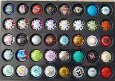 lot 10: 40 capsules de champagne avec plateau OFFERT !