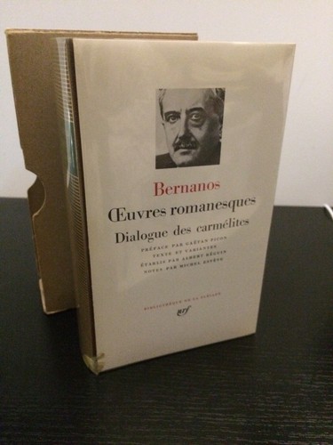 Bernanos oeuvres romanesques - oeuvres,
