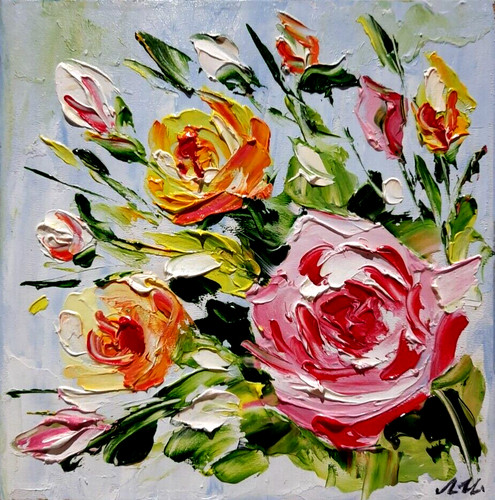 Flower painting
