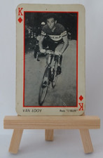1960 RIK VAN LOOY Cycling Card  Cyclisme Photo L'Equipe Carte à jouer