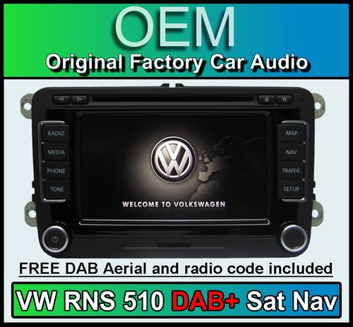 Rns 510 dab navigation vw - rns,
