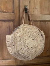 Sac Raphia Fait Main Crocheté