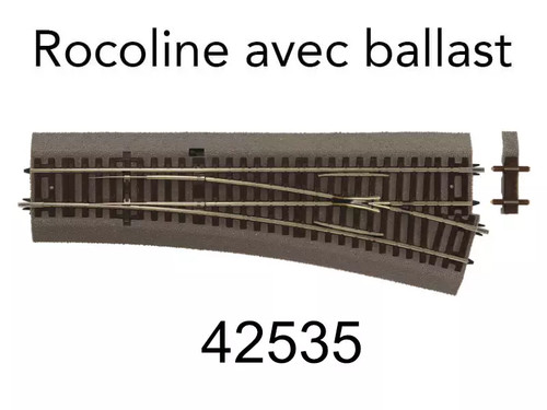 Roco aiguillage droite - roco, wr15