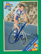 CYCLISME carte cycliste DAVIDE BRAMATI équipe MAPEI Quick step 1999 Signée