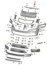 Panneau transversal avant