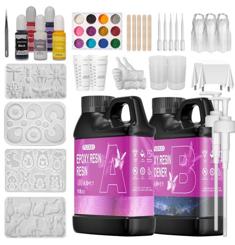 36oz epoxy resin kit crystal - 36oz,