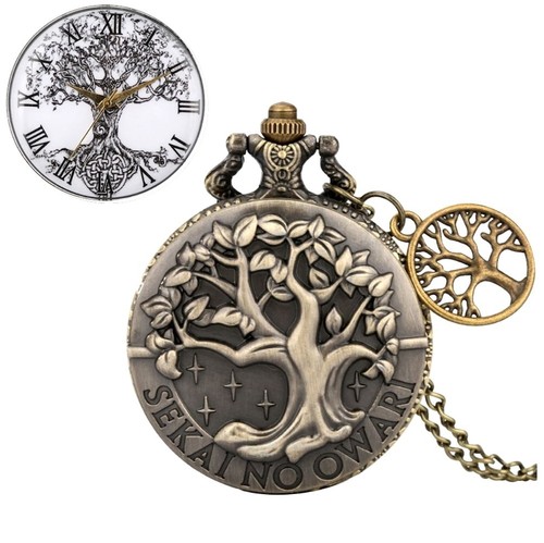 Montre gousset arbre - de, vie