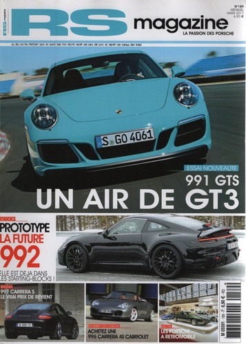 Magazine 189 porsche - rs,