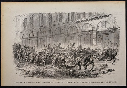 1872 barricade de - -, la