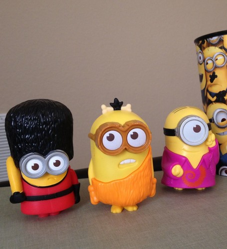 Minions from mcdonald - minions, mcdonald's