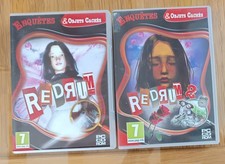 REDRUM 1 et 2 - 2 JEUX PC CD ROM - Objets Cachés Enquetes - Comme NEUF