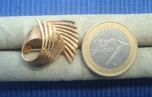 B35 petite broche plaqué - b35, or