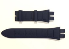NEW BRACELET MONTRE ROGER DUBUIS 28 MM MARINE @ CAOUTCHOUC @ ROGER DUBUIS STRAP