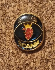 Pin's Saab Scania Auto Voiture Logo Marque Emblème Vintage Pins Epinglette Zamac