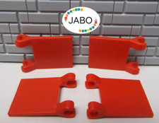 (D7/16 ) Lego 4x 2335 Drapeau / Drapeau rouge 6285 75222 7143 10223 6023 5563