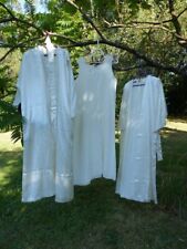 Déshabillé et chemise de nuit en soie