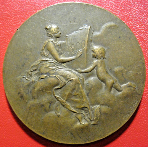 France médaille bronze - france., 1900