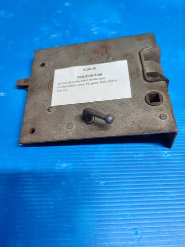 Serrure porte avant droite - porte,