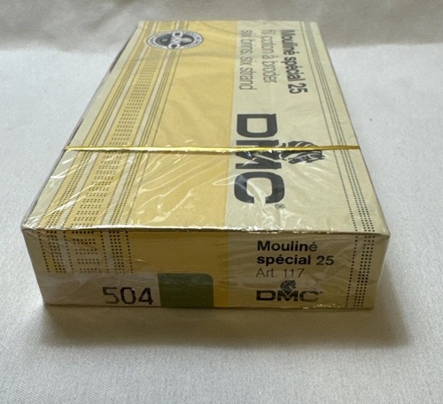 Vintage dmc skeins - skeins, box