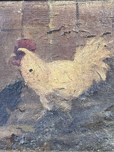Hst basse cour coq poule - basse-cour,