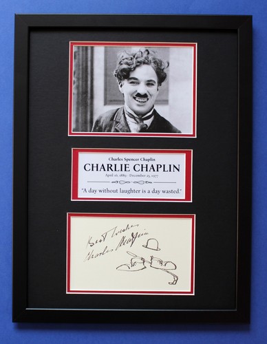 Charlie chaplin réplique - charlie,