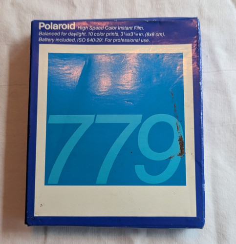 Polaroid 779 film - polaroid,