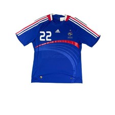 Maillot football vintage Equipe de France domicile #22 Ribery saison 2008-2009