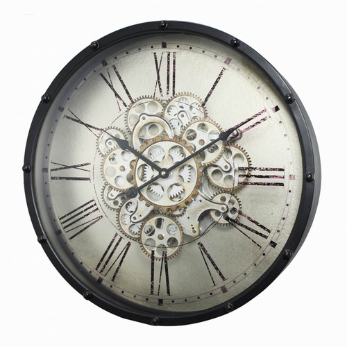 Horloge engrenages chiffres - horloge, et