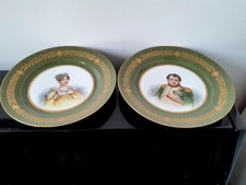 Paire Assiette Napoleon Et