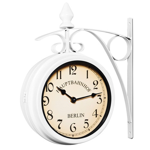 Horloge gare blanche - horloge,