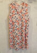 Robe fleurs rose viscose non doublée T36 camaïeu (2302007)