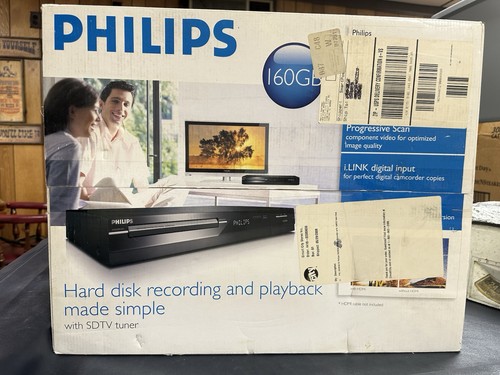 New box philips dvdr3576h - new, box,