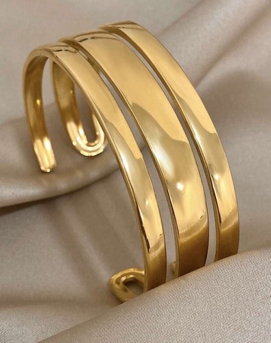 Bracelet jonc acier inoxydable - bracelet,