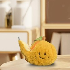 Porte-clés En Peluche Orange
