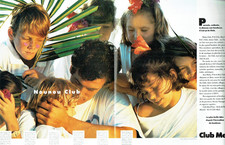 Publicité Advertising 0825 1988   Club Med   nounours club poster 46 x23